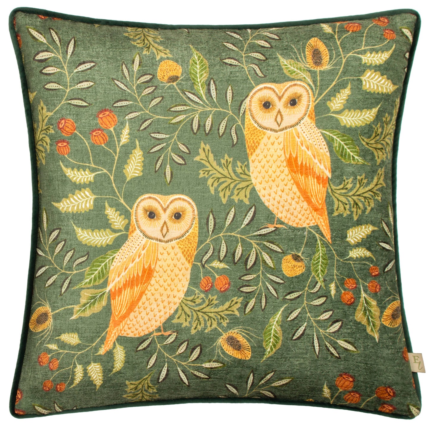 Hawthorn Owls Cushion Bottle