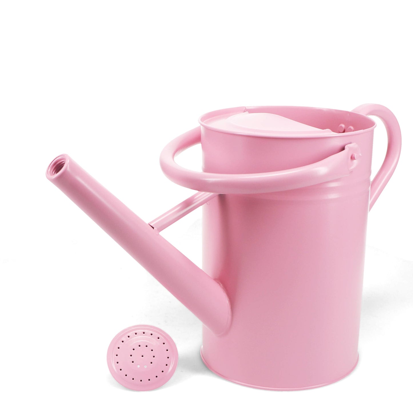 Galvanised steel watering can 4.5L - Pink