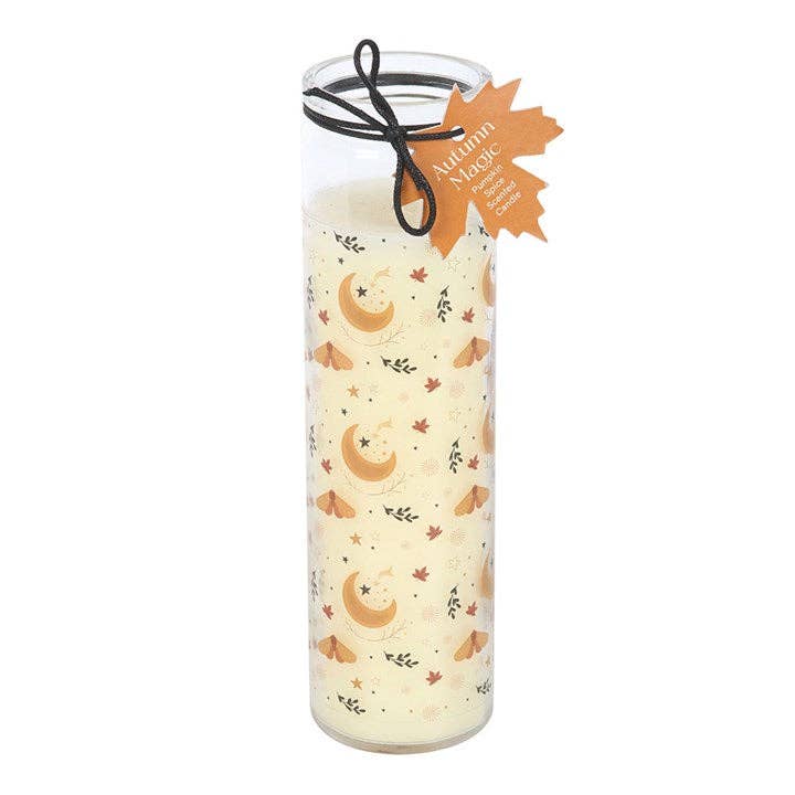 Autumn Magic Pumpkin Spice Fall Tube Candle