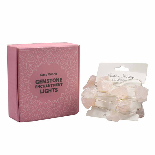 GEL-01 - Gemstone Enchantment Lights - Rose Quartz
