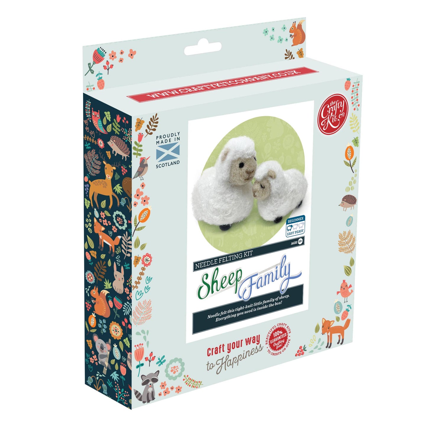 Sheep Family Needle Felt Craft Kit