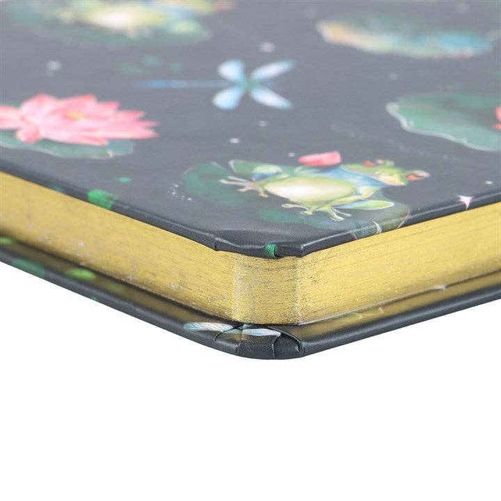 Lily Pad Pond Print A5 Notebook