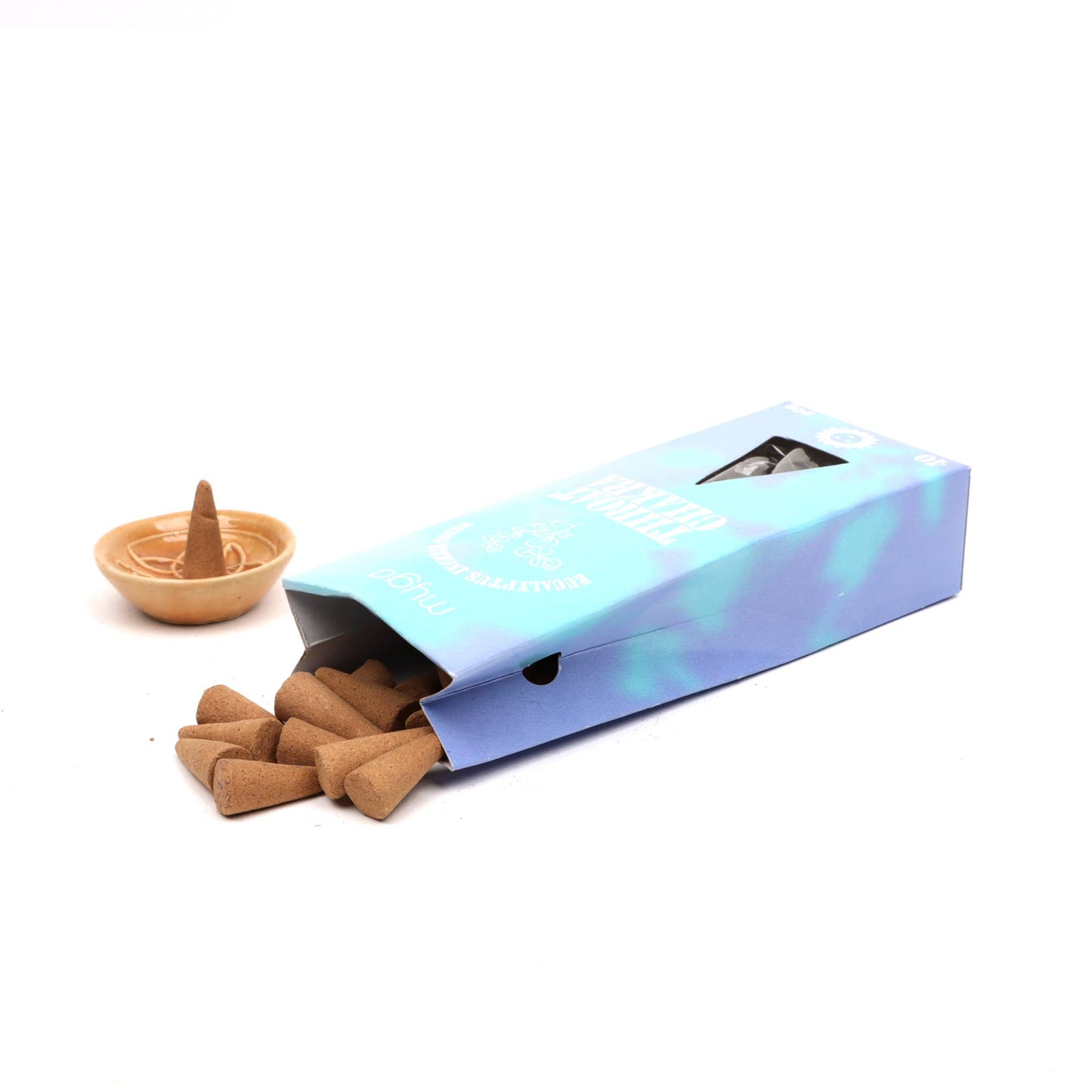 Chakra & Luck Incense Cones & Cone Holder