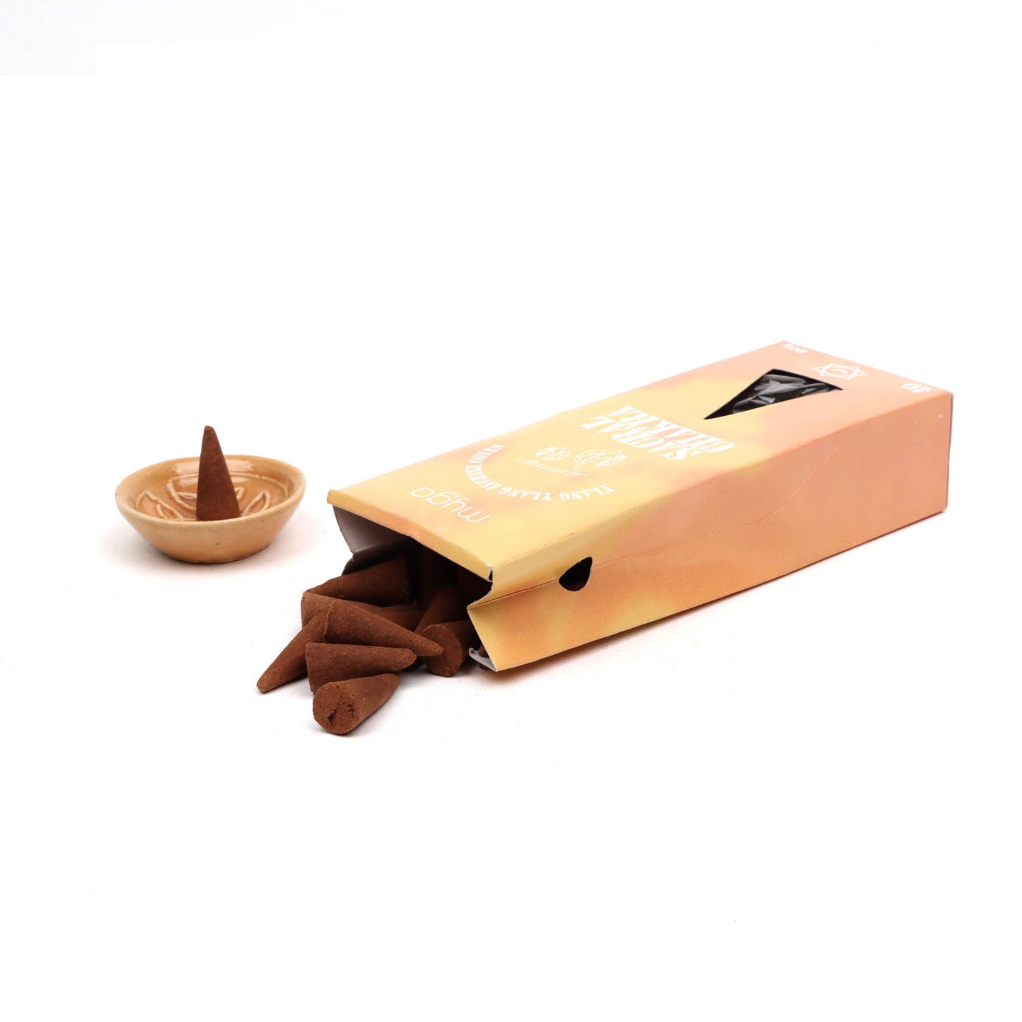 Chakra & Luck Incense Cones & Cone Holder