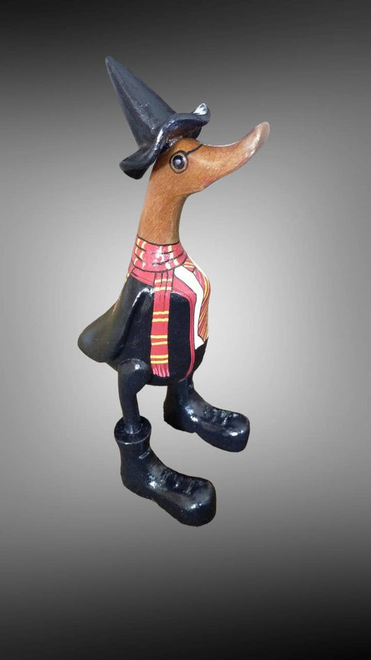 Bamboo duck, Harry Potter,  wood ornament made in Bali 25cm