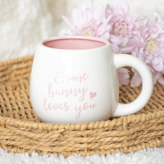 Some Bunny Loves You Peekaboo Easter Bunny Mug