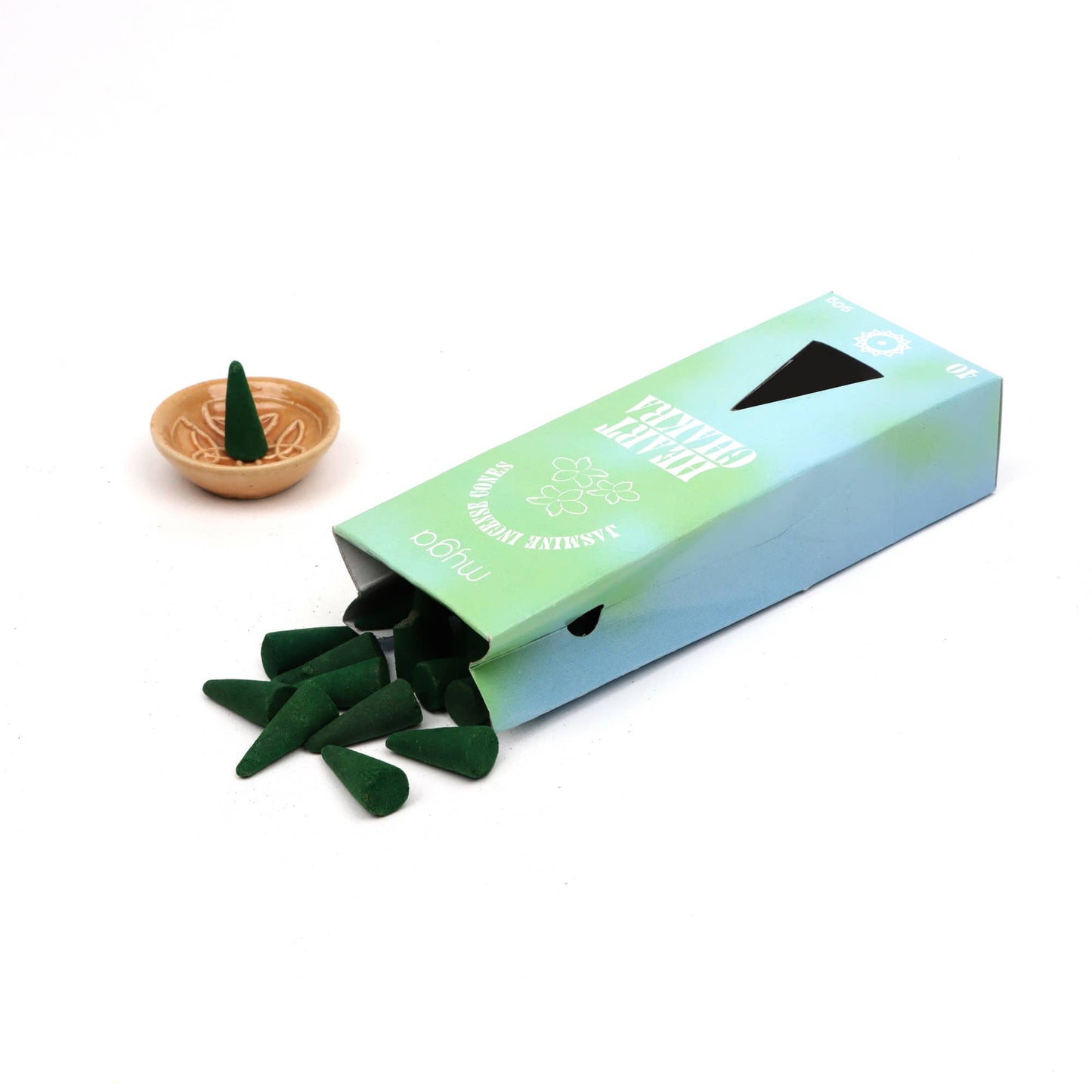 Chakra & Luck Incense Cones & Cone Holder
