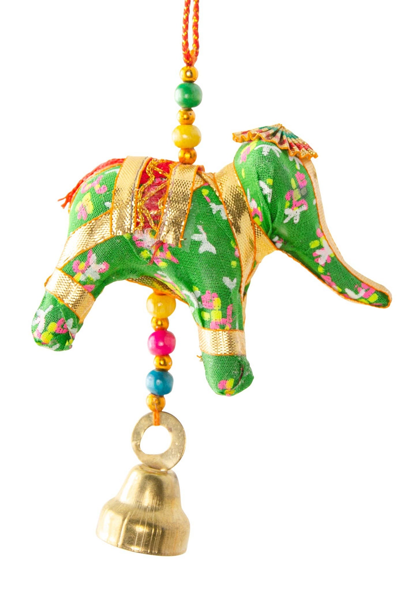 Single Elephant Decoration with Bell
