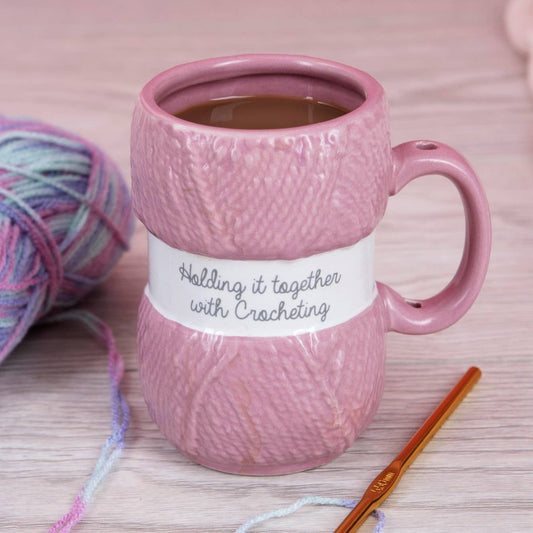 Crochet Mug - Holding It Together - Crochet Gifts/Home Gifts