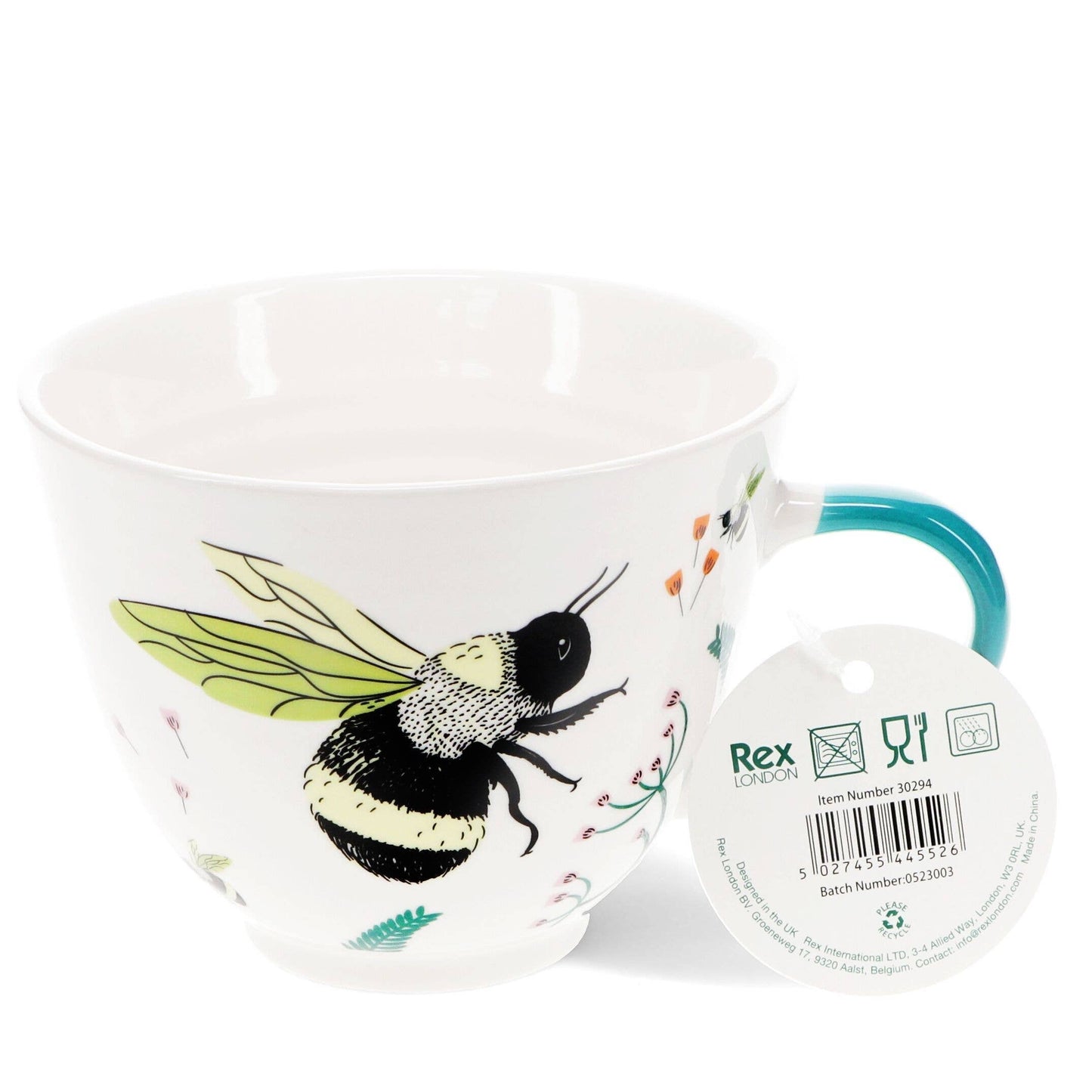 New Bone China Mug 550Ml - Bumblebee