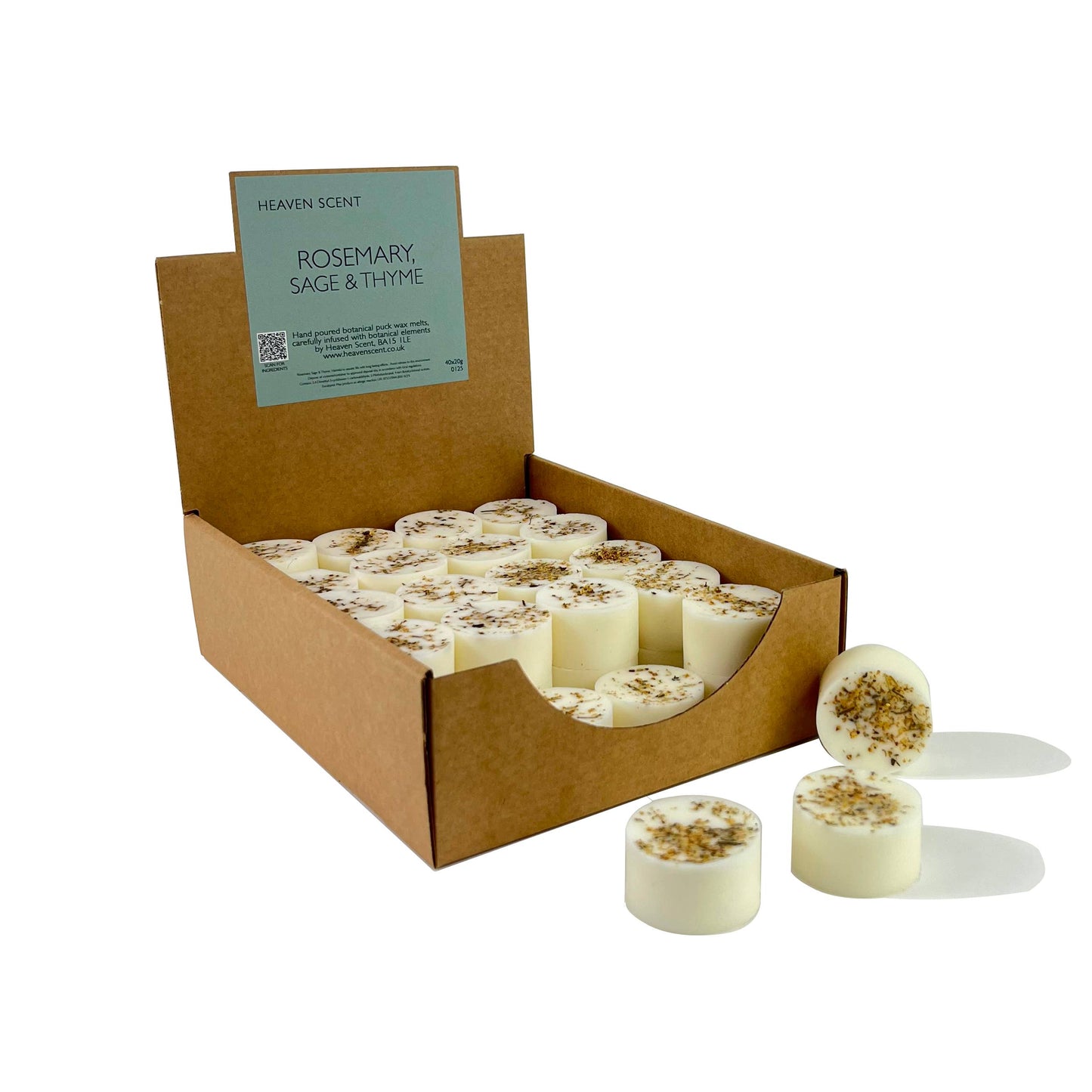 Botanical 20g Wax Melt Pucks - Box of 40