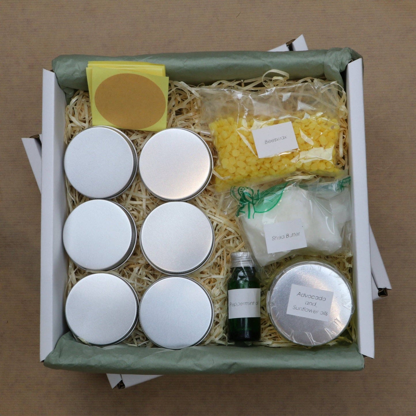 Make Six of Your Own Peppermint Lip Balms - A Cosy Crafts Kit