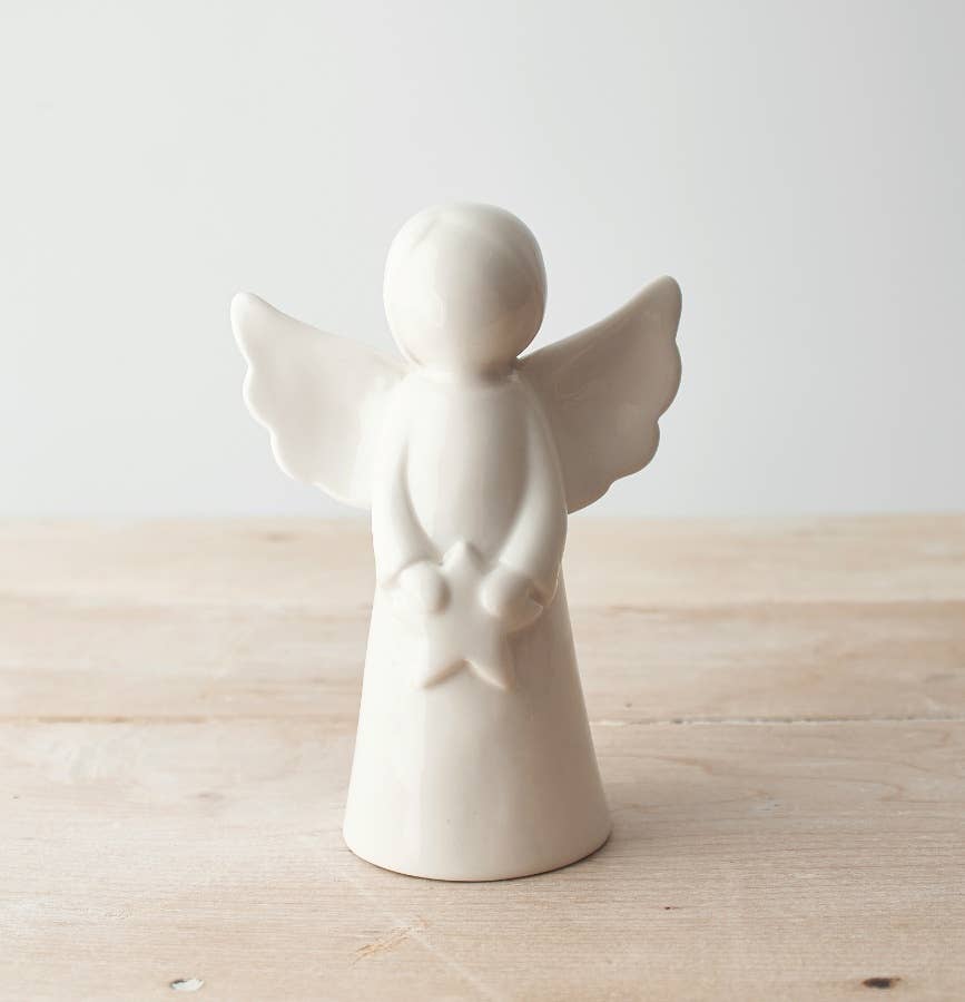 Simple White Angel, 15cm