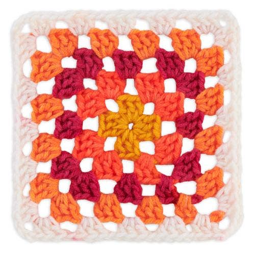Red Heart Granny Square Yarn