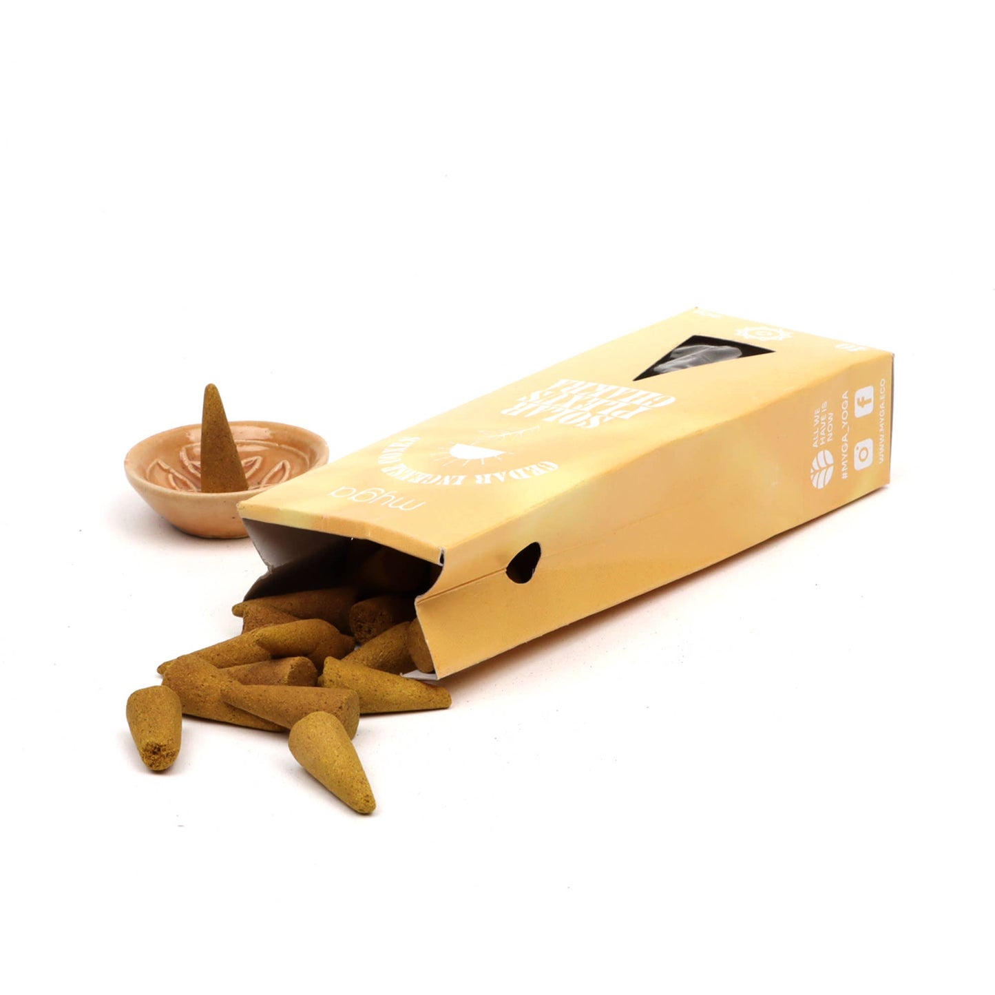 Chakra & Luck Incense Cones & Cone Holder