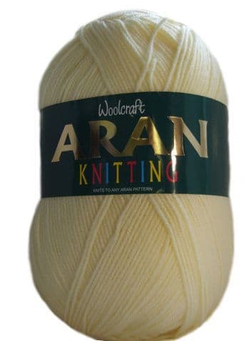 Woolcraft Acrylic Aran 400g