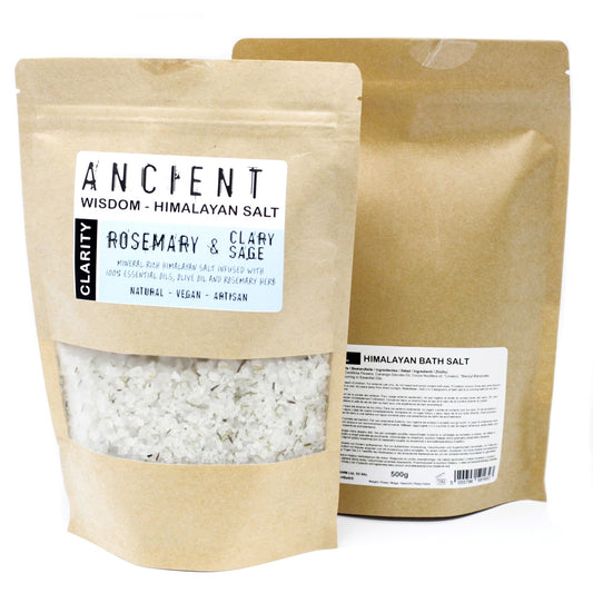 HBathS-02 - Himalayan Bath Salt Blend 500g - Clarity