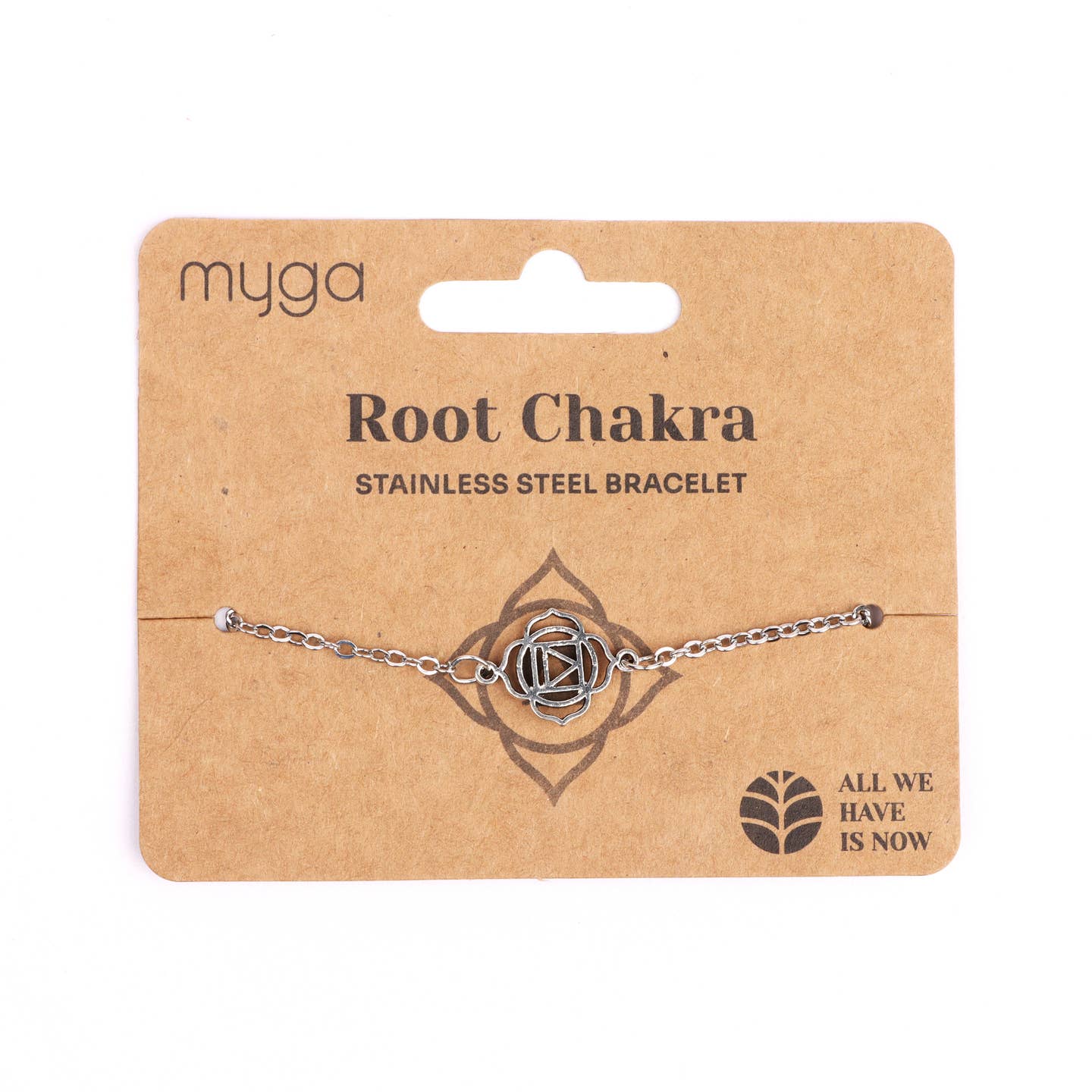 Myga Stainless Steel Chakra Bracelet