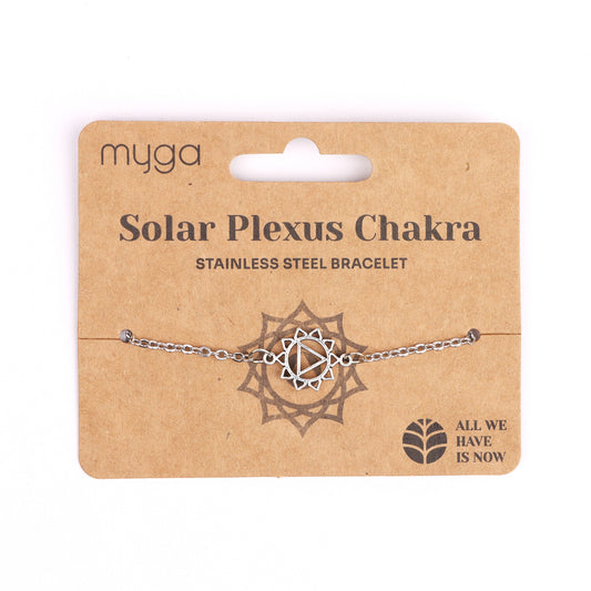 Myga Stainless Steel Chakra Bracelet
