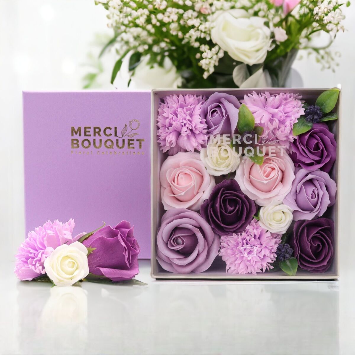 Merci Bouquet Floral Soap